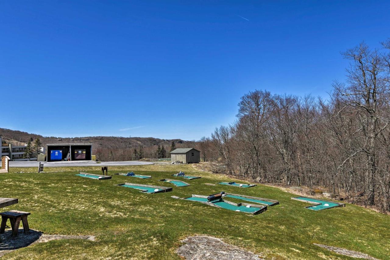 Beech Mountain Condo Near Hiking And Mountain Biking ภายนอก รูปภาพ